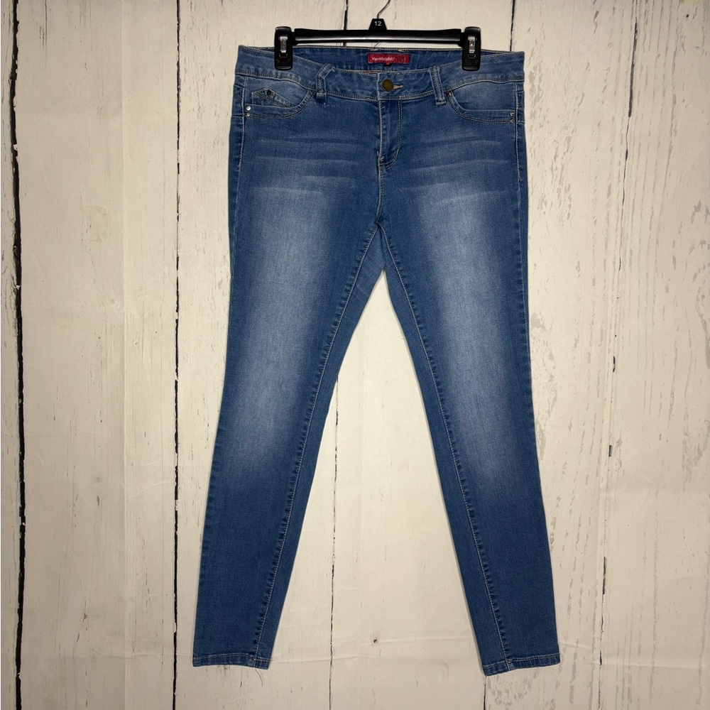 YMI Light Blue Skinny Jeans for Women